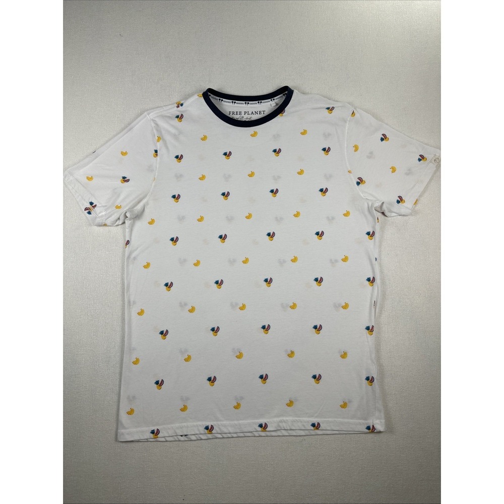 Free Planet Pineapple & Banana Women's‎ XL T-Shirt